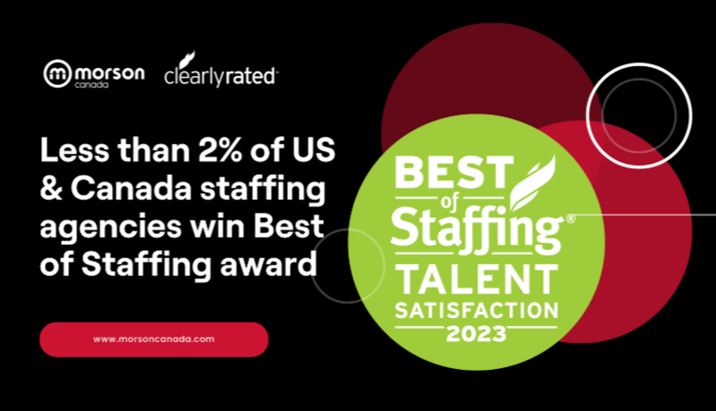 canada best of staffing award